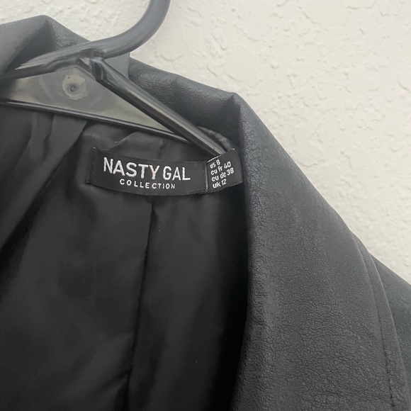 LEATHER BLAZER - Picture 5 of 5